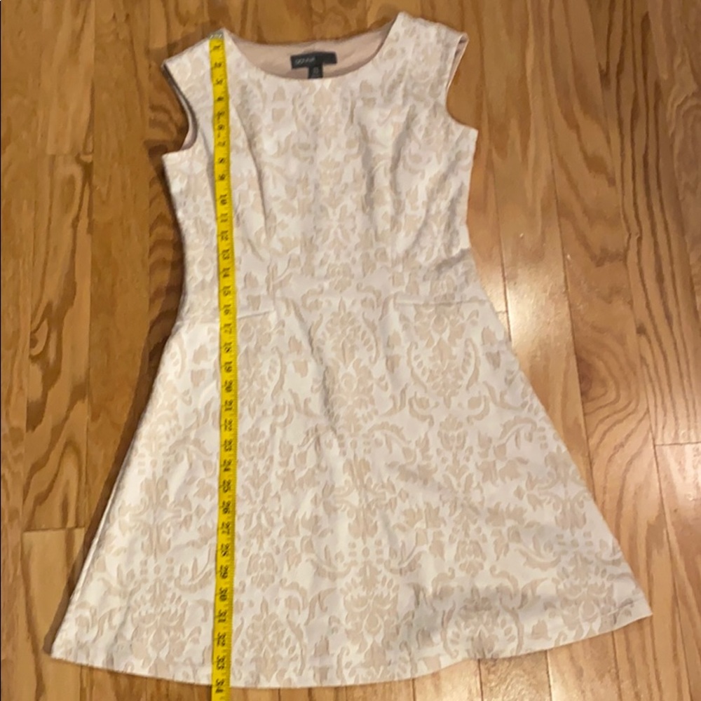 Donna Ricco A-line Dress in white with floral sz 6 - Picture 8 of 8